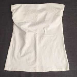 Express white tube top